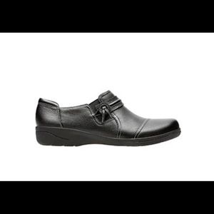 Clark’s Cheyn Madi Leather Black Shoes